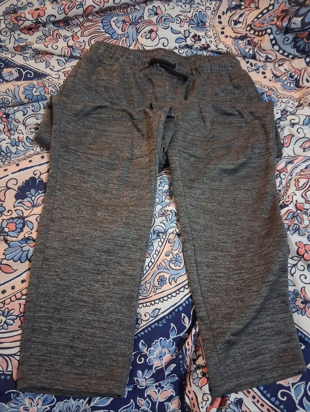 CHILDREN'S PLACE BOYS XXL SIZE 16 GRAY ATHLETIC PANTS
